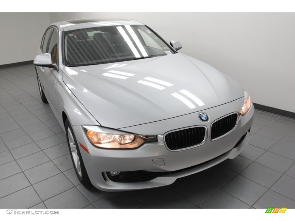 2013 3 Series 328i Sedan - Glacier Silver Metallic / Black photo #5