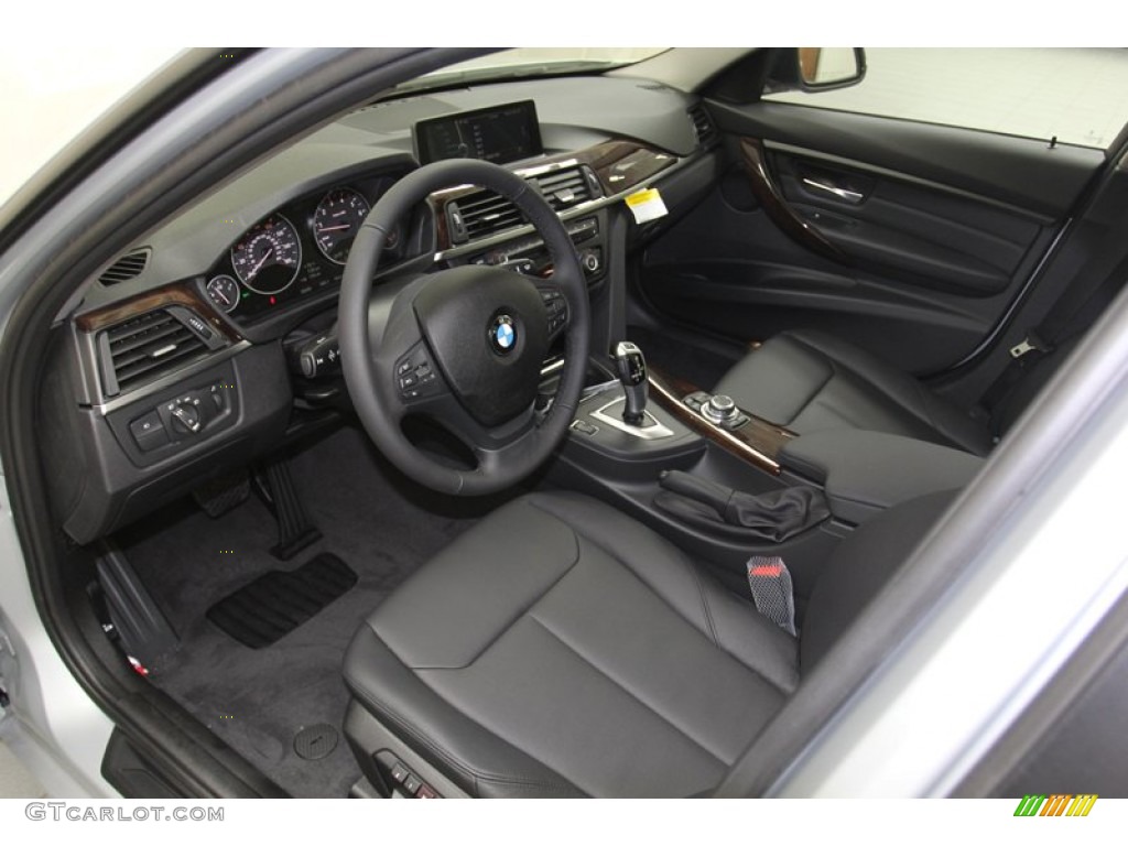 2013 3 Series 328i Sedan - Glacier Silver Metallic / Black photo #11