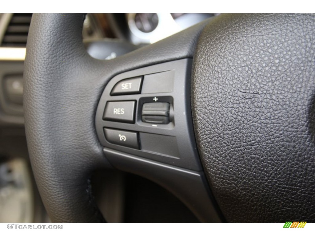 2013 3 Series 328i Sedan - Glacier Silver Metallic / Black photo #24