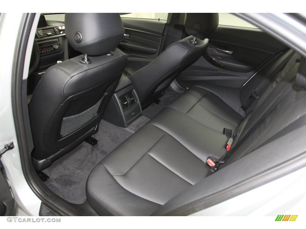 2013 3 Series 328i Sedan - Glacier Silver Metallic / Black photo #26