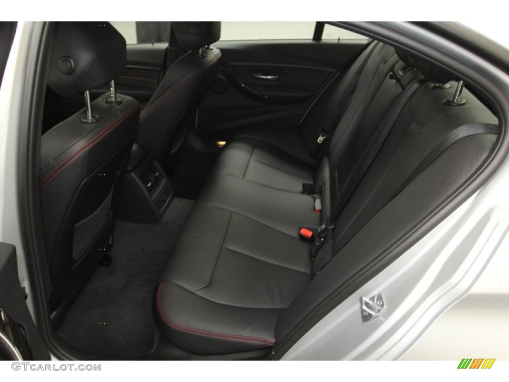 2013 3 Series 335i Sedan - Glacier Silver Metallic / Black photo #11