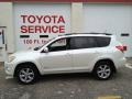 2010 Blizzard White Pearl Toyota RAV4 Limited 4WD  photo #3