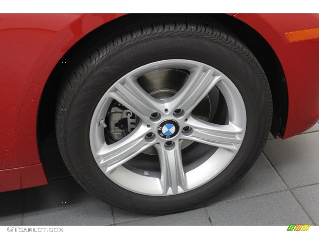 2013 3 Series 328i Sedan - Melbourne Red Metallic / Black photo #7