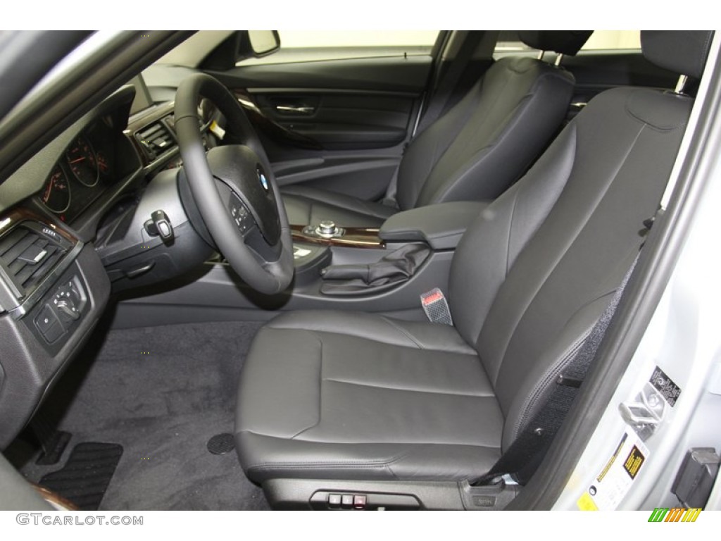 2013 3 Series 328i Sedan - Glacier Silver Metallic / Black photo #3