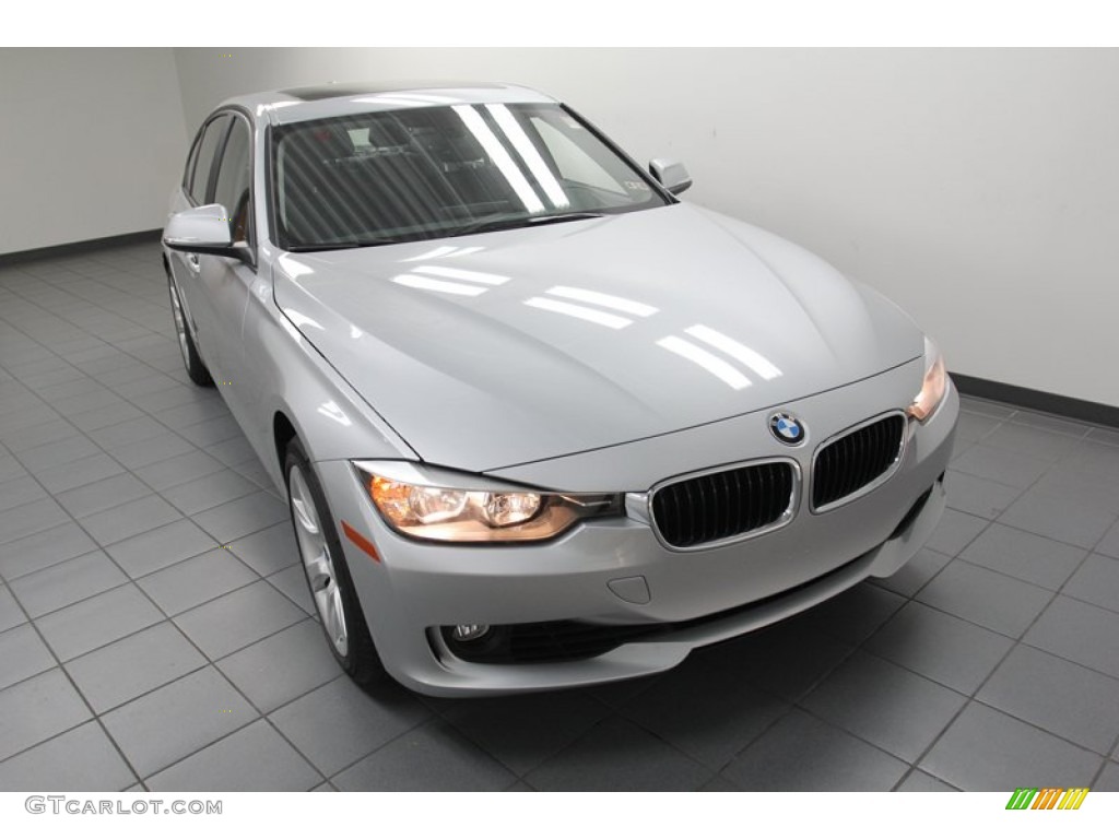 2013 3 Series 328i Sedan - Glacier Silver Metallic / Black photo #5