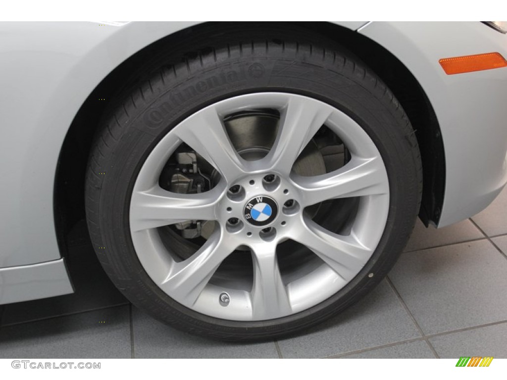 2013 3 Series 328i Sedan - Glacier Silver Metallic / Black photo #7