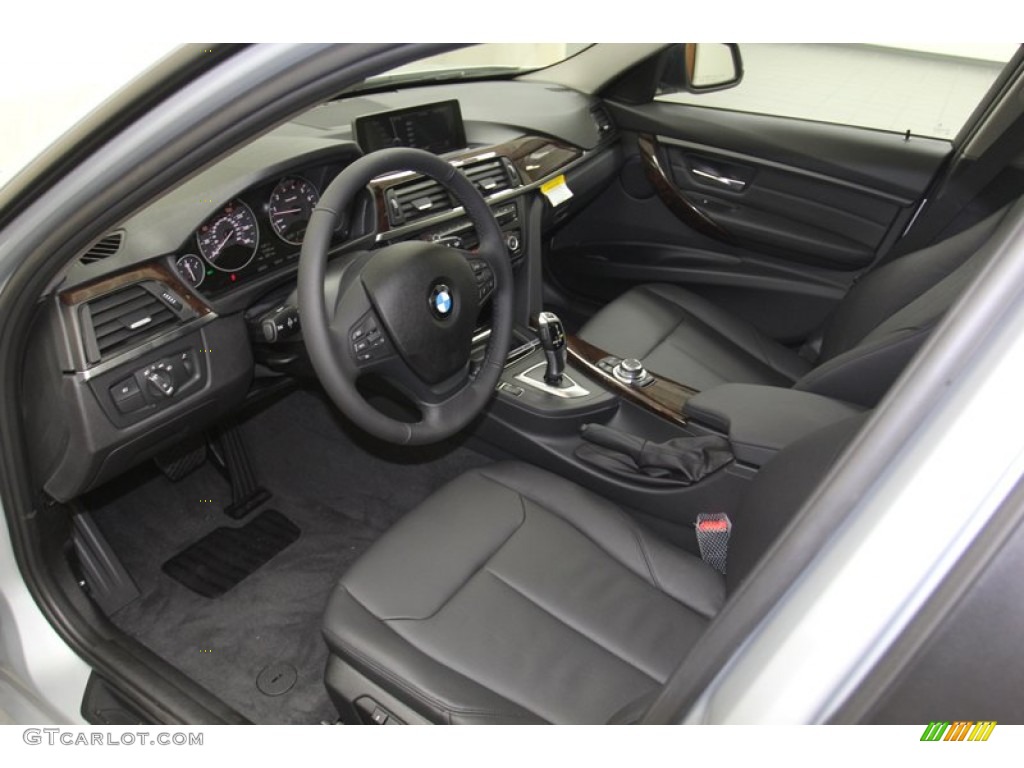 2013 3 Series 328i Sedan - Glacier Silver Metallic / Black photo #11