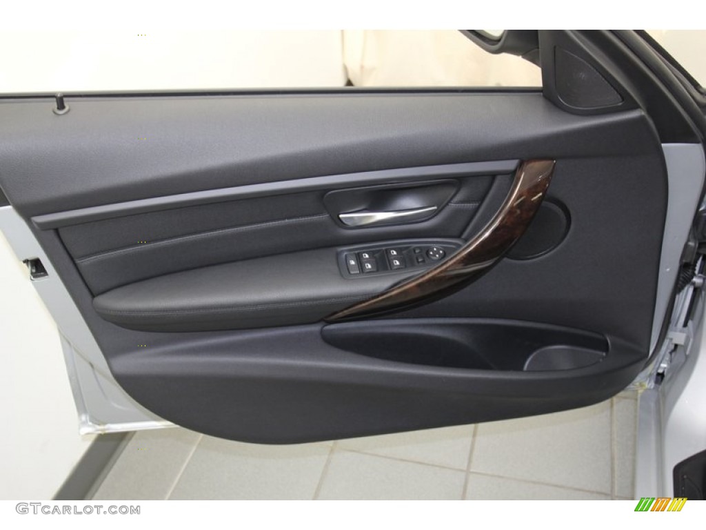 2013 3 Series 328i Sedan - Glacier Silver Metallic / Black photo #13