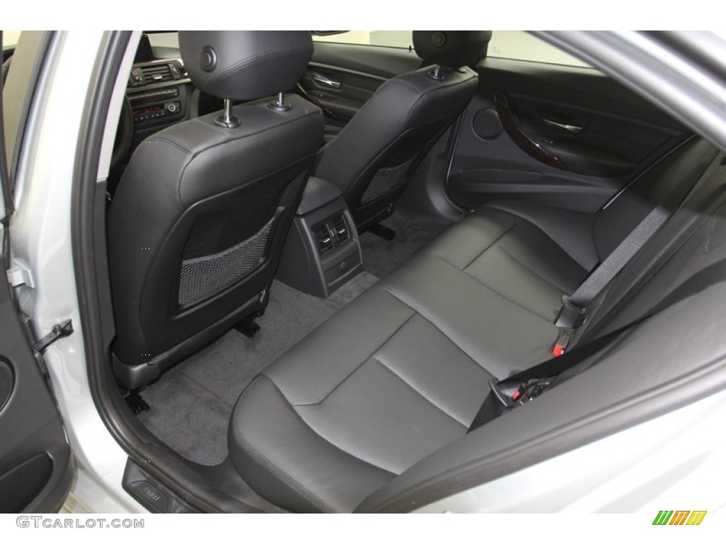 2013 3 Series 328i Sedan - Glacier Silver Metallic / Black photo #26