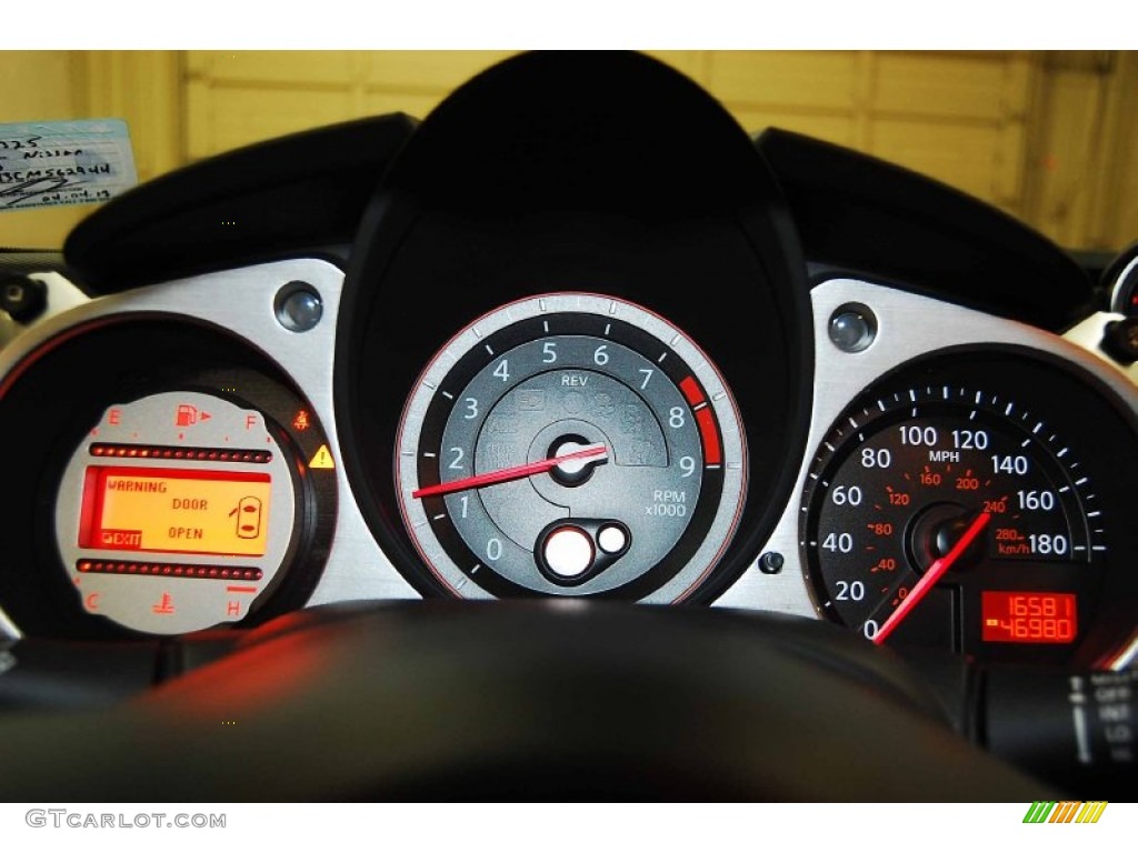 2012 Nissan 370Z Sport Coupe Gauges Photos