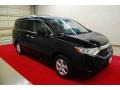 2012 Super Black Nissan Quest 3.5 SV  photo #1