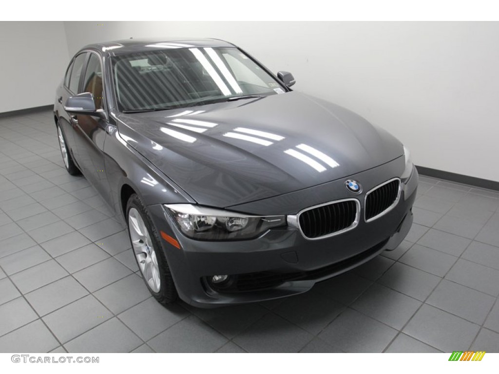 2013 3 Series 328i Sedan - Mineral Grey Metallic / Black photo #5