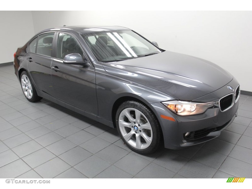 2013 3 Series 328i Sedan - Mineral Grey Metallic / Black photo #6