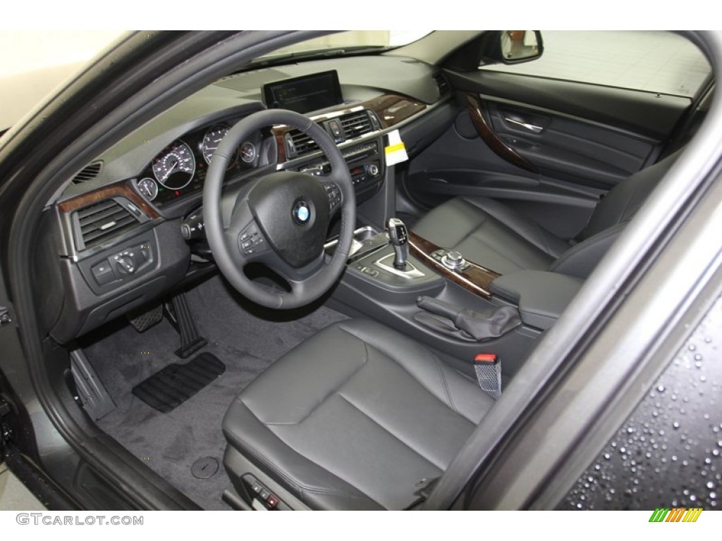 2013 3 Series 328i Sedan - Mineral Grey Metallic / Black photo #11