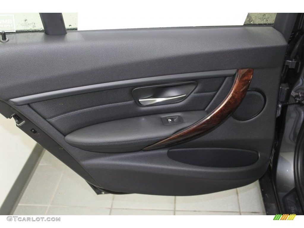 2013 3 Series 328i Sedan - Mineral Grey Metallic / Black photo #28