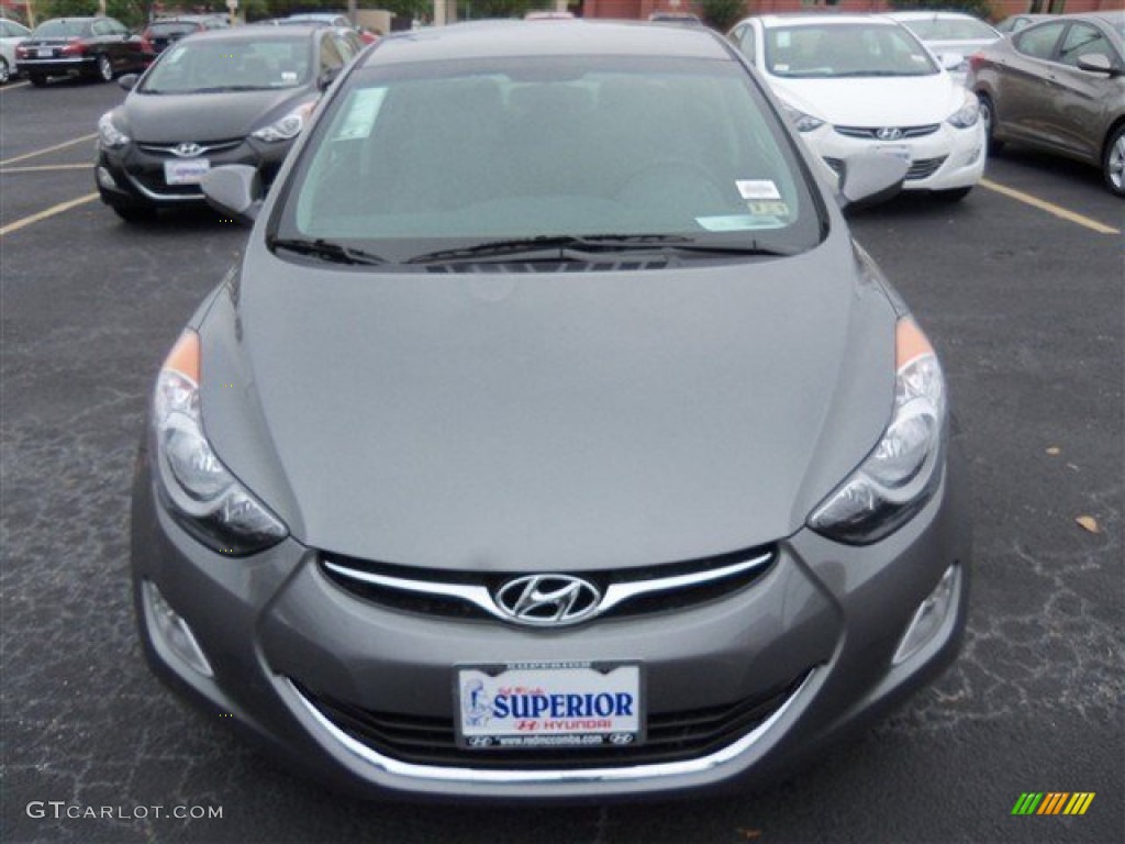 Harbor Gray Metallic Hyundai Elantra