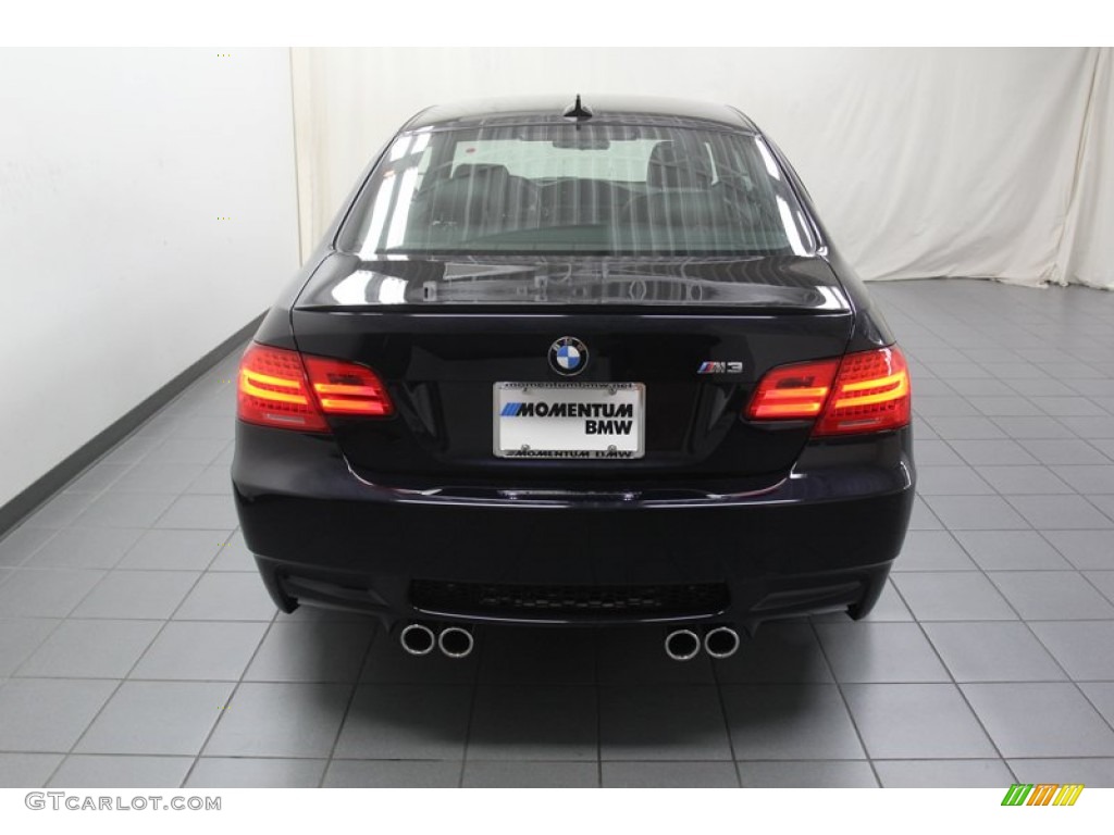 2013 M3 Coupe - Jerez Black Metallic / Black photo #10