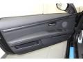 2013 BMW M3 Black Interior Door Panel Photo