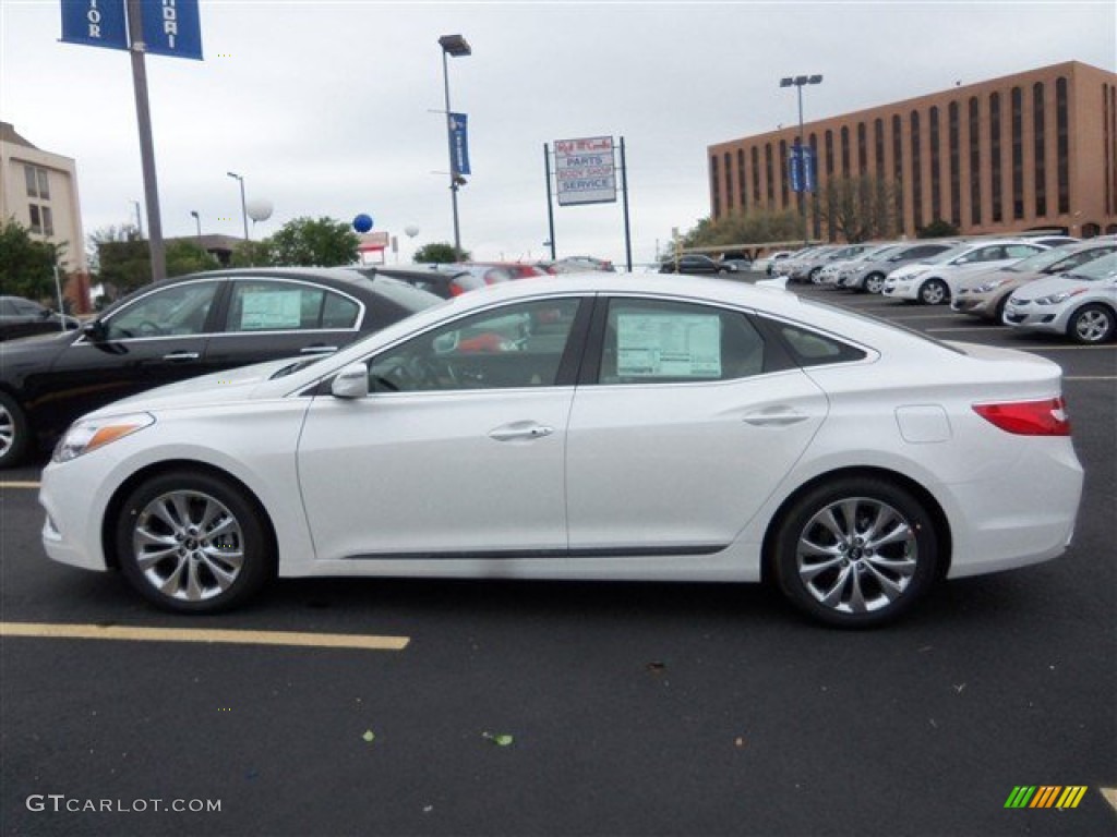 Porcelain White Pearl 2013 Hyundai Azera Standard Azera Model Exterior Photo #79673265