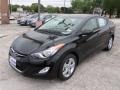 2013 Black Hyundai Elantra GLS  photo #1