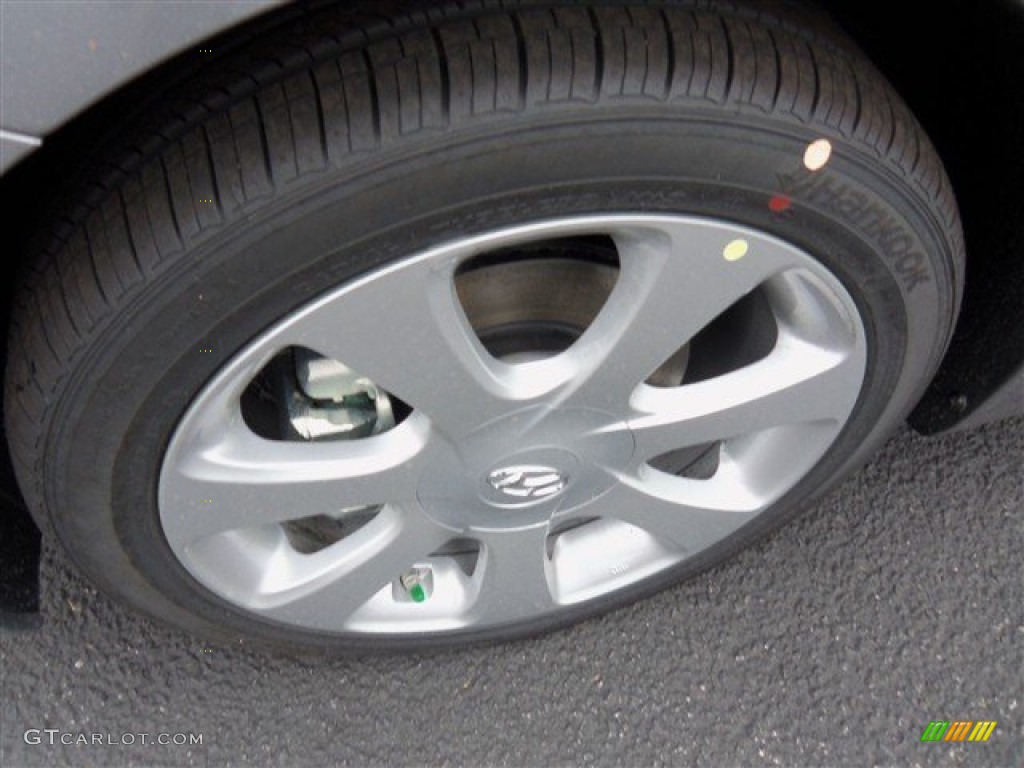 2013 Elantra Limited - Titanium Gray Metallic / Gray photo #3
