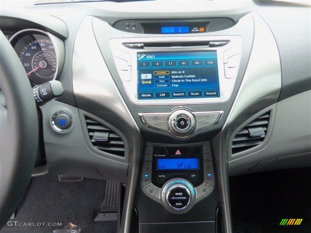 2013 Elantra Limited - Titanium Gray Metallic / Gray photo #16