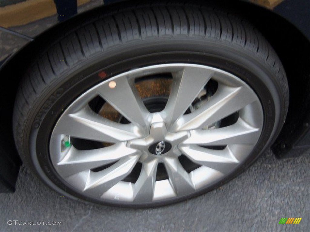 2013 Azera  - Midnight Blue Pearl / Camel photo #3