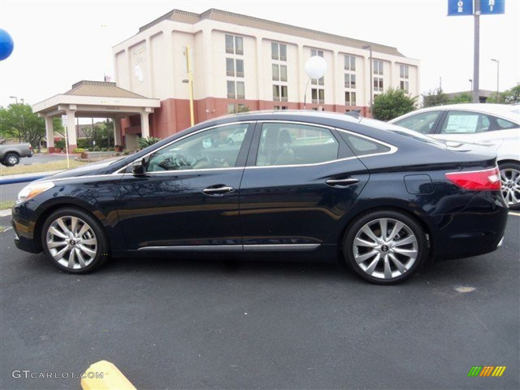 2013 Azera  - Midnight Blue Pearl / Camel photo #6