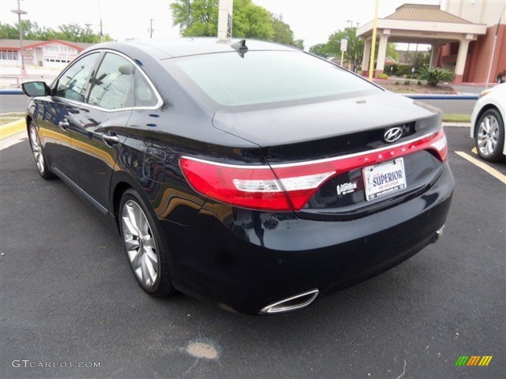 2013 Azera  - Midnight Blue Pearl / Camel photo #7