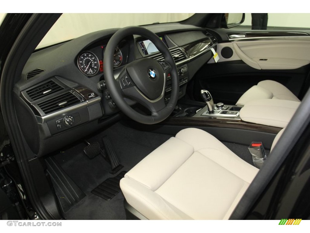 Oyster Interior 2013 BMW X5 xDrive 35d Photo #79674306