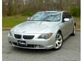2005 Mineral Silver Metallic BMW 6 Series 645i Coupe  photo #3