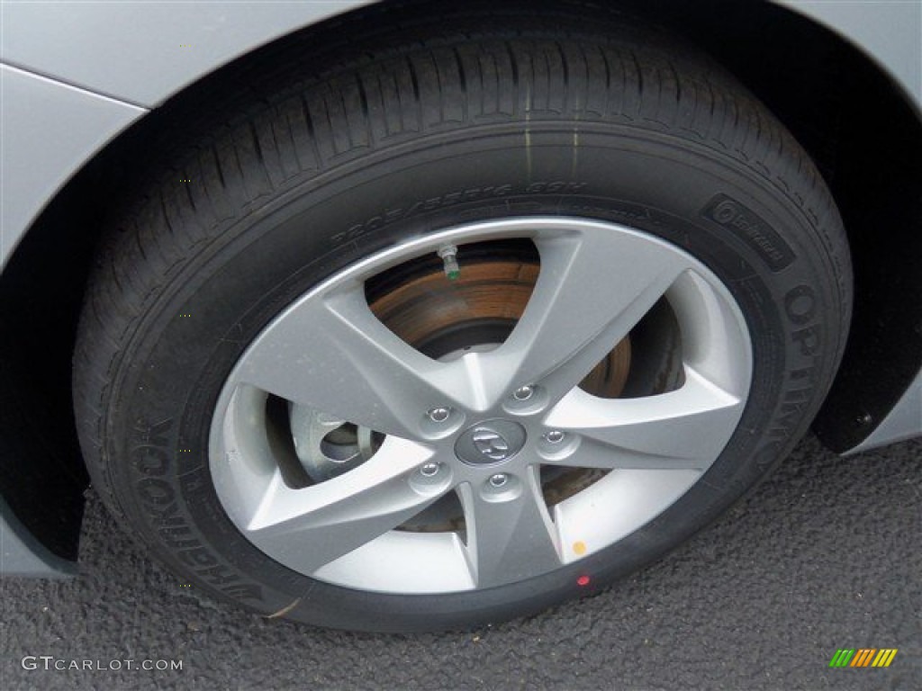 2013 Elantra GLS - Silver / Gray photo #2