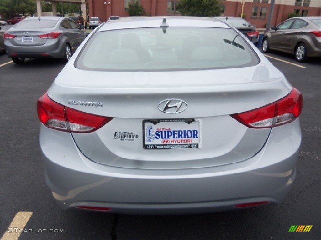 2013 Elantra GLS - Silver / Gray photo #5