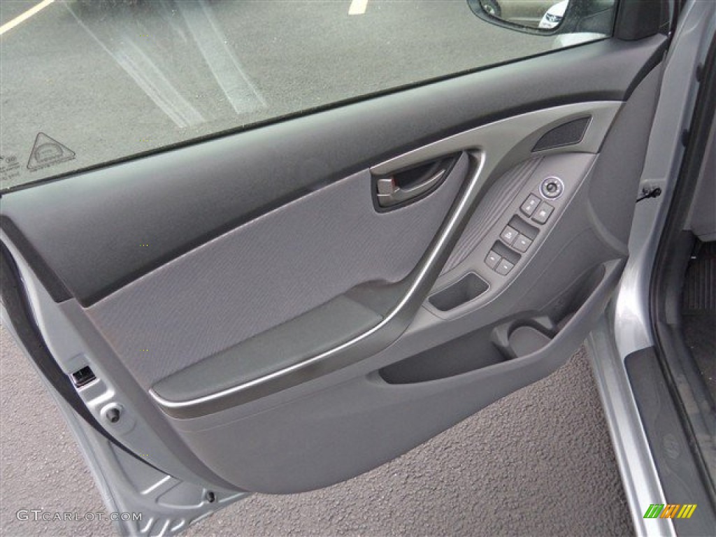 2013 Elantra GLS - Silver / Gray photo #6