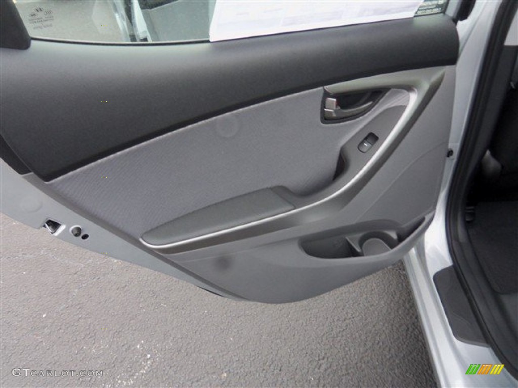 2013 Elantra GLS - Silver / Gray photo #9