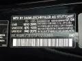 040: Black 2005 Mercedes-Benz SLK 55 AMG Roadster Color Code