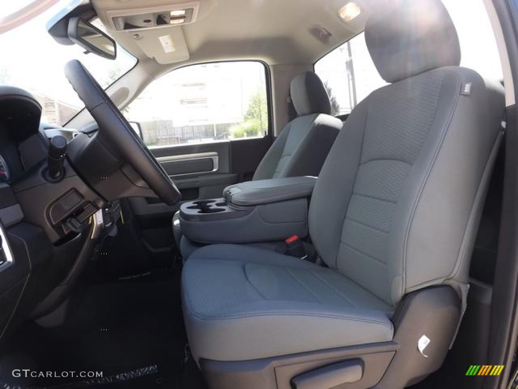 Black/Diesel Gray Interior 2013 Ram 1500 SLT HFE Regular Cab Photo #79676927