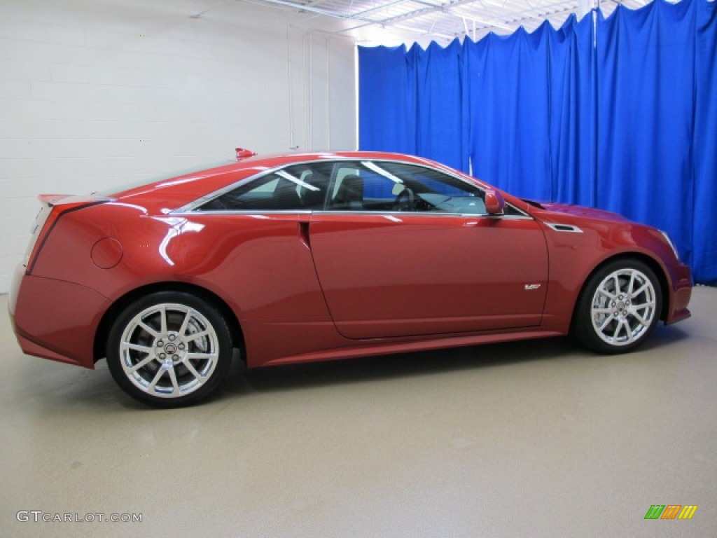 Crystal Red Tintcoat 2011 Cadillac CTS -V Coupe Exterior Photo #79677027