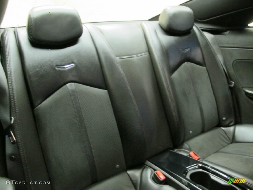 Ebony Interior 2011 Cadillac CTS -V Coupe Photo #79677111