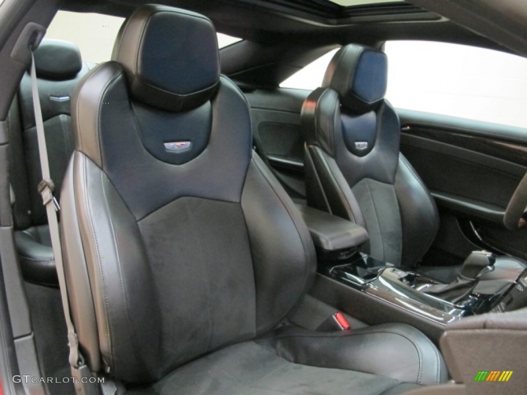 Ebony Interior 2011 Cadillac CTS -V Coupe Photo #79677127