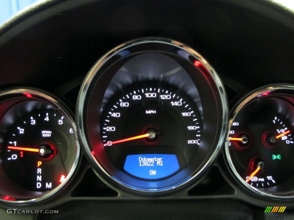 2011 Cadillac CTS -V Coupe Gauges Photo #79677154