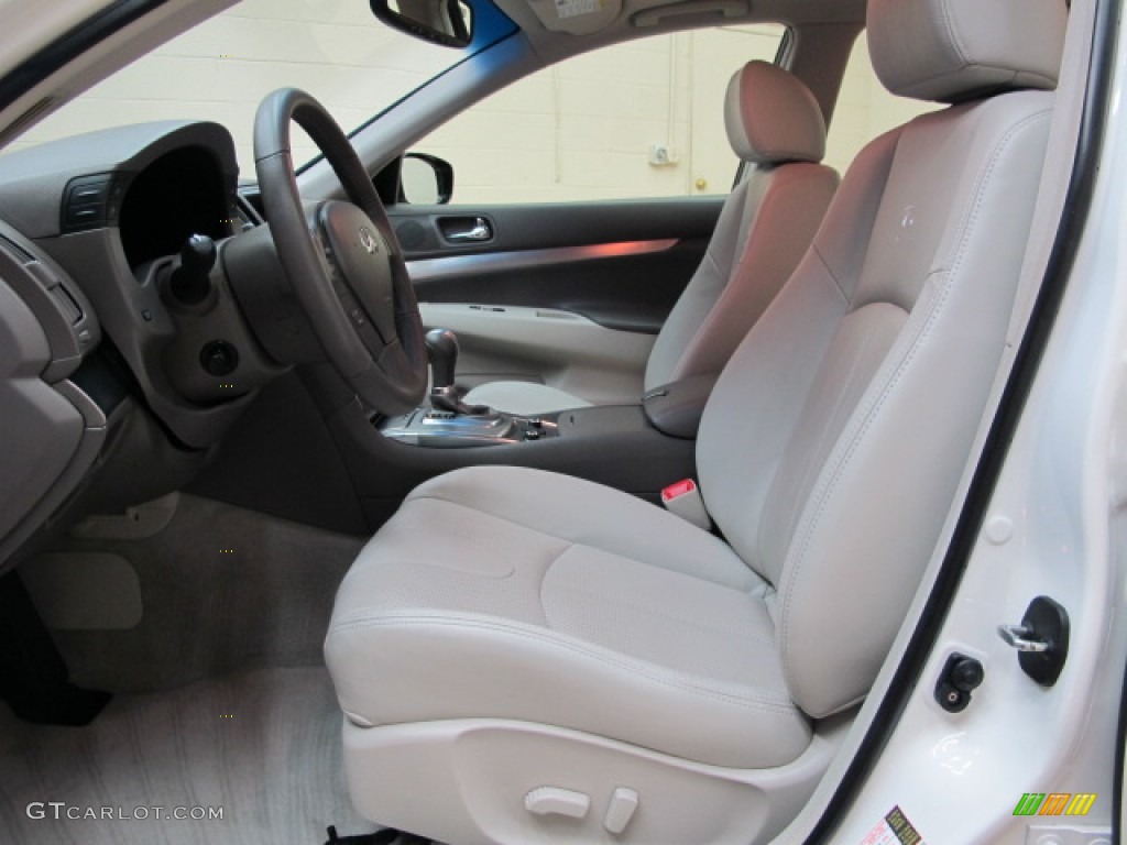 Stone Interior 2012 Infiniti G 37 x AWD Sedan Photo #79677381