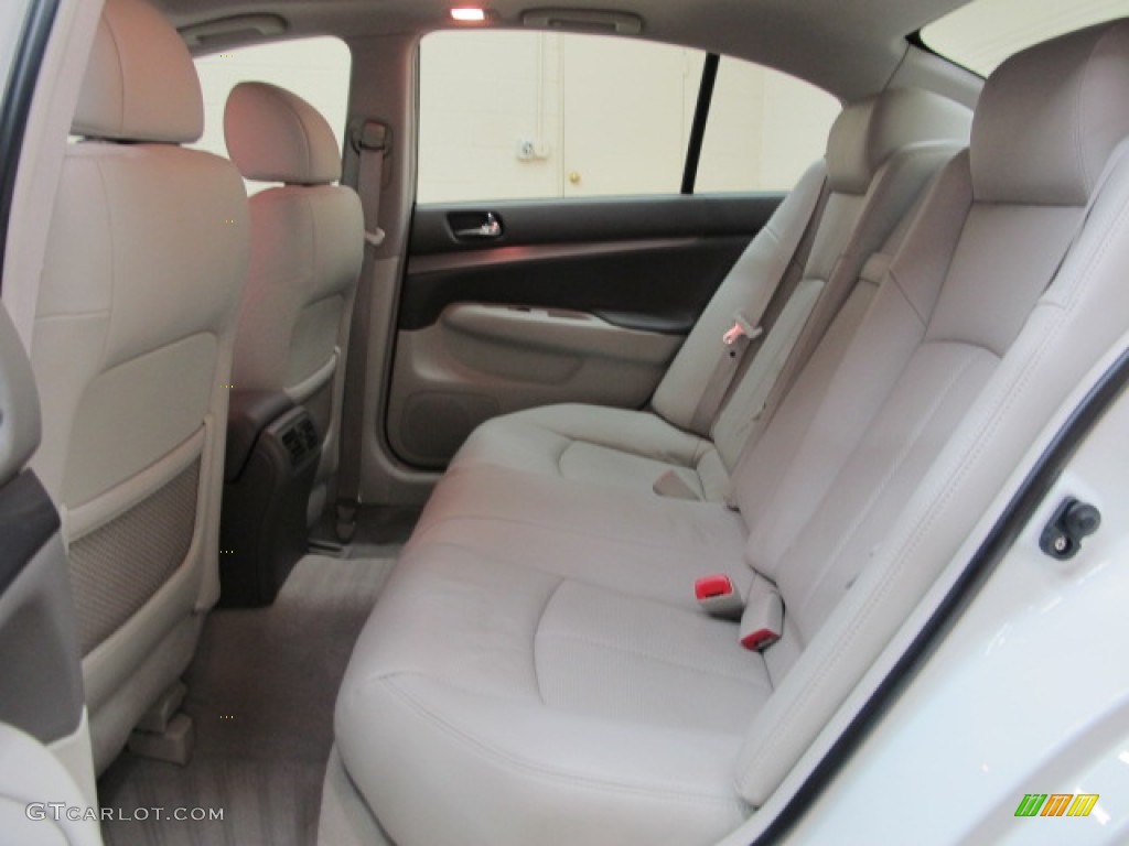 Stone Interior 2012 Infiniti G 37 x AWD Sedan Photo #79677396