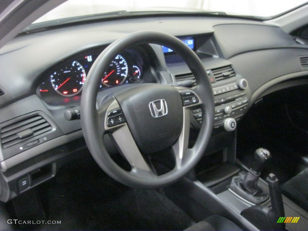 2010 Honda Accord LX Sedan Black Dashboard Photo #79678485