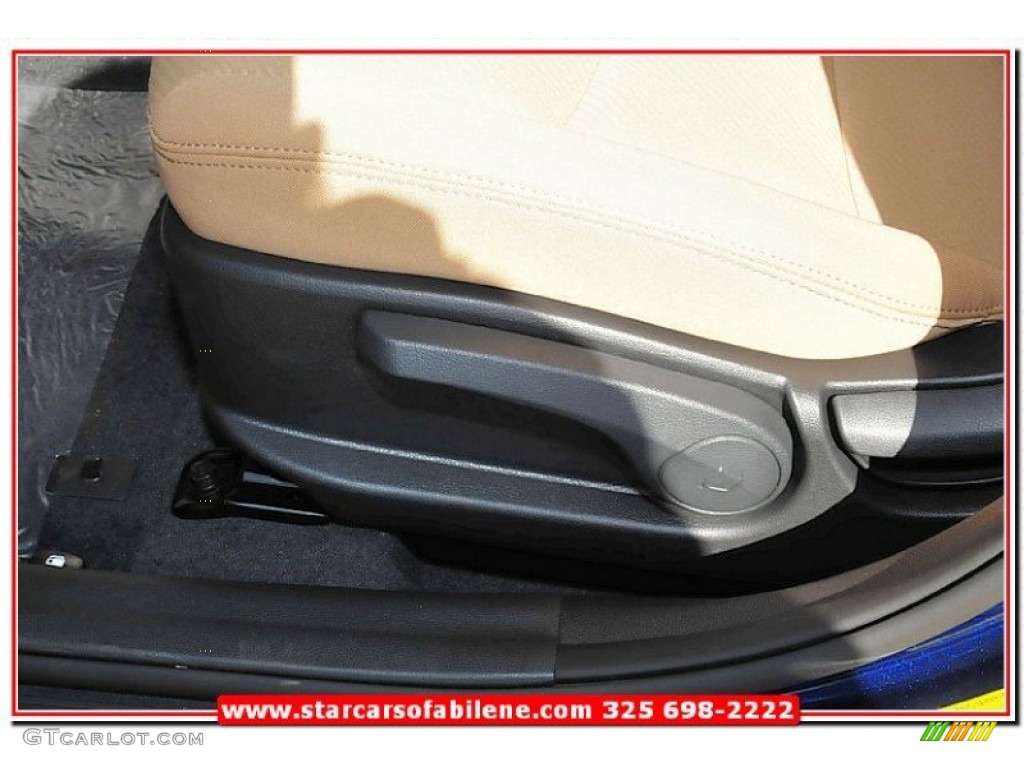 2013 Elantra GLS - Atlantic Blue / Beige photo #13