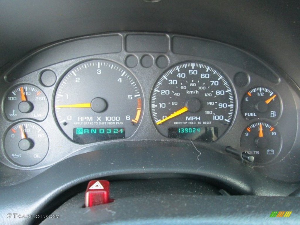 2000 Chevrolet Blazer LT 4x4 Gauges Photos