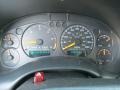2000 Chevrolet Blazer Graphite Gray Interior Gauges Photo