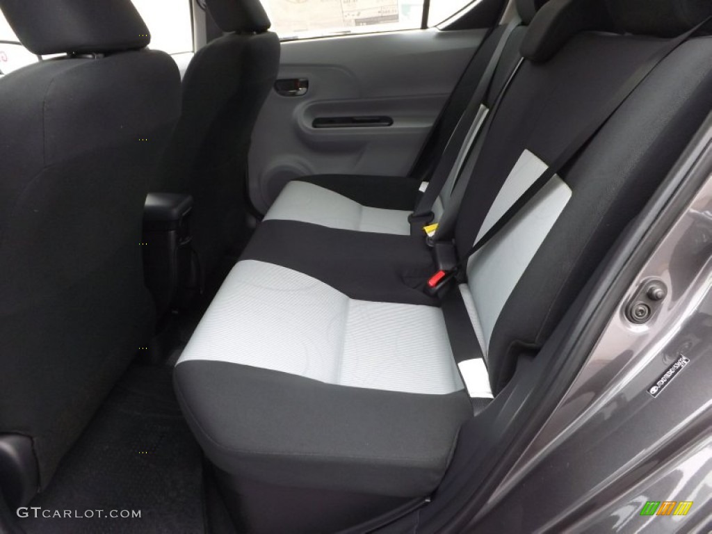 2013 Toyota Prius c Hybrid Three Rear Seat Photo #79682967