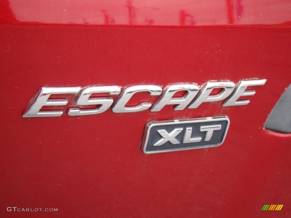 2005 Escape XLT V6 - Redfire Metallic / Medium/Dark Flint Grey photo #30