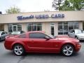 Dark Candy Apple Red 2008 Ford Mustang GT Premium Coupe